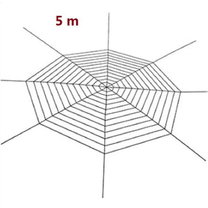90/150/200cm Black Scary Giant Spider Huge Spiders Web Halloween Decoration Props Haunted House Holiday Outdoor Giant Decoration acacuss