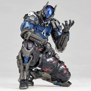 AMAZING YAMAGUCHI Arkham Knight Action Figure #024 Model PVC Bat 17cm Collection Movable Anime Figurine Toys for Child‘s Gifts acacuss