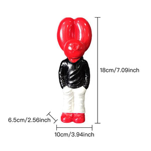 ART Sculpture Nordic Balloon Dog Statue Jeff Junior STREET Home Decoration Animal Doll Sculpture Craft Living Room Ornament acacuss