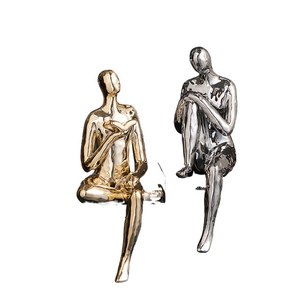 Abstract Figures Decoration Nordic Style Modern Art Figurines Ornaments Home Living Room Bedroom Figure Sculpture Art Decoration acacuss