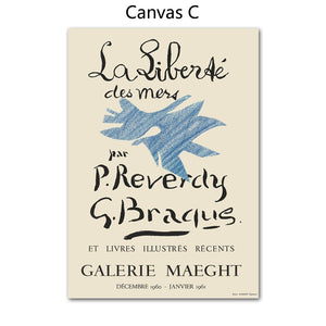 Abstract Les Lalanne Bird Exhibition Posters And Prints Quotes Wall Art Canvas Painting Wall Picture Living Room Home Decoration acacuss