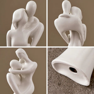 Abstract Statuette Modern Art Home Desk Resin Figurine Decoration Ornaments for Interior Room Couple Figurines Sculptures Crafts acacuss
