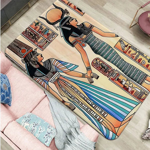 Ancient Egypt Egyptian Door Mat Nordic Style Bedroom Living Room Doormat Home Balcony Anti-Slip Alfombra acacuss