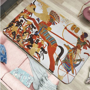 Ancient Egypt Egyptian Door Mat Nordic Style Bedroom Living Room Doormat Home Balcony Anti-Slip Alfombra acacuss