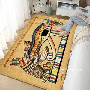 Ancient Egypt Print Hallway Carpet Nordic Style Home Doormat Bathroom-Toilet Mats Bedroom Modern Home Decor acacuss