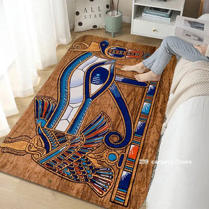 Ancient Egypt Print Hallway Carpet Nordic Style Home Doormat Bathroom-Toilet Mats Bedroom Modern Home Decor acacuss