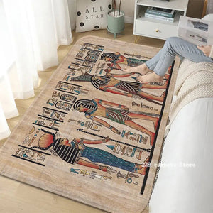 Ancient Egypt Print Hallway Carpet Nordic Style Home Doormat Bathroom-Toilet Mats Bedroom Modern Home Decor acacuss