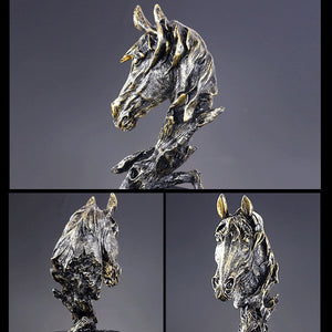 Animal Sculpture Home Living Room Entrance Proch Decoration Furnishings European Modern Lion Eagle Horse Statue Crafts regal acacuss