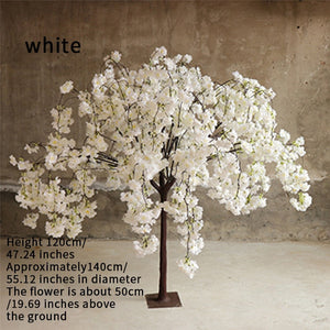 Artificial Cherry Blossom Tree Wedding Decoration Simulation Flower Mall Hotel Party Decoration Home Wishing Tree Decoration acacuss