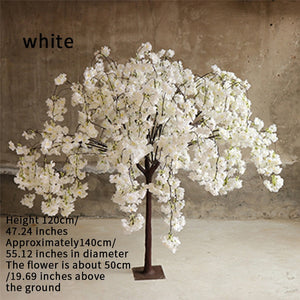 Artificial Cherry Blossom Tree Wedding Decoration Simulation Flower Mall Hotel Party Decoration Home Wishing Tree Decoration acacuss