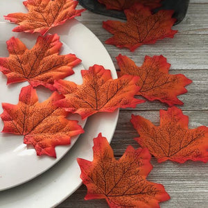 Artificial Maple Leaves Mini Pumpkin Pine Cones Acorns Thanksgiving Halloween Decoration Photography Props DIY Crafts acacuss