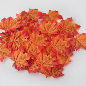 Artificial Maple Leaves Mini Pumpkin Pine Cones Acorns Thanksgiving Halloween Decoration Photography Props DIY Crafts acacuss