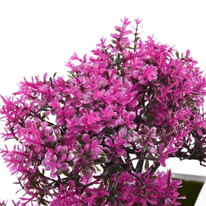 Artificial Plants Bonsai Small Tree Pot Fake Plant Flowers Potted Ornaments For Home Festival Wedding Decoration Accessories acacuss