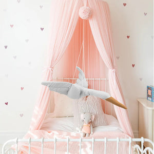 Baby Soothing Pillow Bedroom Nursery Room Decoration Creative Hanging Ornaments Plush Stuffed Doll Wall Hanging Swan acacuss