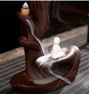 Backflow Incense Waterfall Burner acacuss