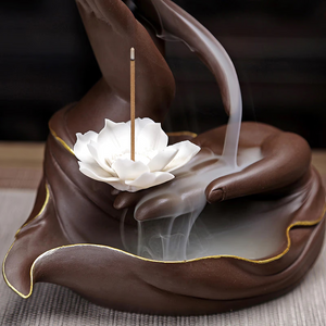 Backflow Incense Waterfall Burner acacuss