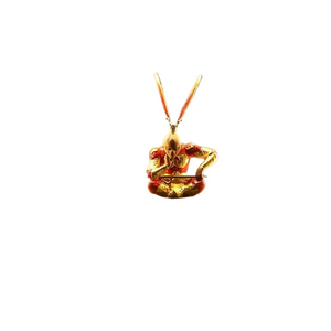 Backflow holder for incense sticks - Chinese Zen Monkey King acacuss
