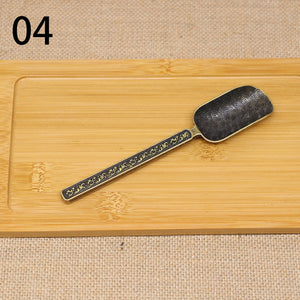 Bamboo Wooden Tea Scoop Ceremony Table Decor Japanese for Home Garden Tea Ceremony Bathroom Sauna Scoops Teaware Kitchen Tool acacuss