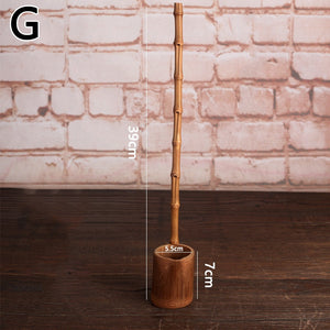Bamboo Wooden Tea Scoop Ceremony Table Decor Japanese for Home Garden Tea Ceremony Bathroom Sauna Scoops Teaware Kitchen Tool acacuss
