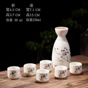 Bartender Beer Drinks Bar Set Wine Glasses Sake Cocktail Distiller Liquor Soju Drinks Kitchen Copas De Vino Shot Glasses ZY50JJ acacuss