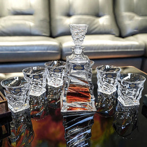 Beer Liquor Decanter Bar Sets Wine Glasses Mixer Whiskey Bottle Bar Sets Crystal Glass Beer Barman Accessoire Dining Room Sets acacuss