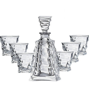 Beer Liquor Decanter Bar Sets Wine Glasses Mixer Whiskey Bottle Bar Sets Crystal Glass Beer Barman Accessoire Dining Room Sets acacuss