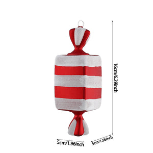 Big Candy Cane Christmas Canes Christmas Tree Decorations For Home Party New Year Christmas Xmas Tree Hanging Ornaments 2021 acacuss