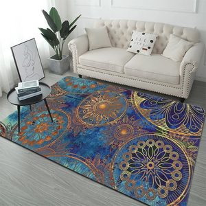 Bohemia Mandala Floor Mat Floor Mat INS Style Soft Bedroom Floor House Laundry Room Mat Anti-skid Household Carpets acacuss
