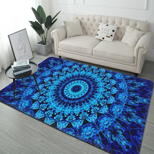 Bohemia Mandala Floor Mat Floor Mat INS Style Soft Bedroom Floor House Laundry Room Mat Anti-skid Household Carpets acacuss