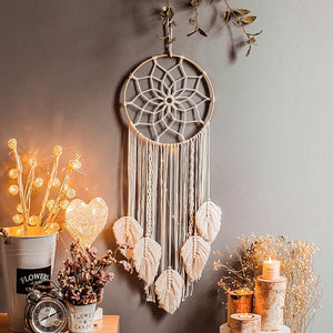 Bohemian Cotton Rope Woven Lacework Dream Catcher Home Ornament Wedding Decoration Girlfriend Gift Wind Chimes Owl Dreamcatchers acacuss