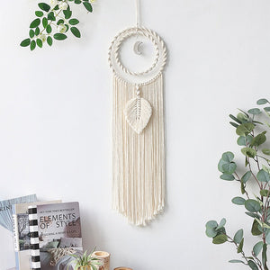 Bohemian Cotton Rope Woven Lacework Dream Catcher Home Ornament Wedding Decoration Girlfriend Gift Wind Chimes Owl Dreamcatchers acacuss