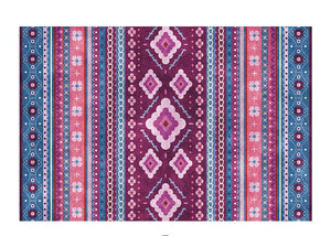 Bohemian National Style Living Room Carpet Retro Hotel Homestay Decoration Carpets Light Luxury Bedroom Bedside Large Area Rug acacuss