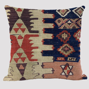 Bohemian Patterns Linen Cushions Case Multicolors Abstract Ethnic Geometry Print Decorative Pillows Case Living Room Sofa Pillow acacuss