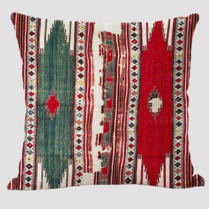 Bohemian Patterns Linen Cushions Case Multicolors Abstract Ethnic Geometry Print Decorative Pillows Case Living Room Sofa Pillow acacuss