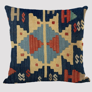 Bohemian Patterns Linen Cushions Case Multicolors Abstract Ethnic Geometry Print Decorative Pillows Case Living Room Sofa Pillow acacuss