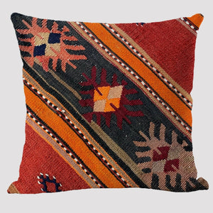 Bohemian Patterns Linen Cushions Case Multicolors Abstract Ethnic Geometry Print Decorative Pillows Case Living Room Sofa Pillow acacuss