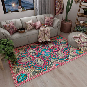 Bohemian Style Carpets for Living Room Morocco Bedroom Decor Carpet Persian Large Area Rugs Lounge Rug Home Non-slip Floor Mat acacuss