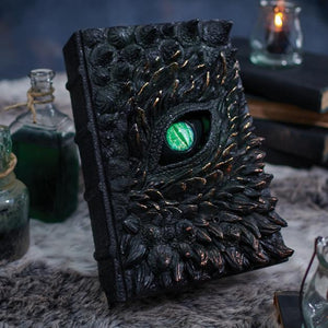 Book Of The Damned Halloween Decor Prank Decoration Magic Book Handmade Black Spellbook Spooky Seasonal Prop Art Book Of Eyes acacuss