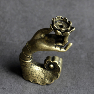 Brass Incense Burner acacuss