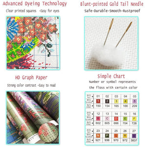 Buddha Religion DIY Embroidery 11CT Cross Stitch Kits Craft Needlework Set Cotton Thread Printed Canvas Home Decoration Sale acacuss