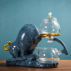 Bullish tea infuser set Organic Tea Gift Box with tea strainer acacuss