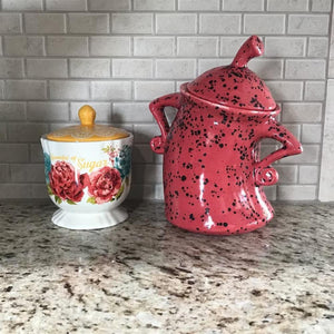 2023 New Canister with Attitude Resin Kitchen Storage Jar with Sealing Cover Creative Decoration Home Ornament Crafts acacuss