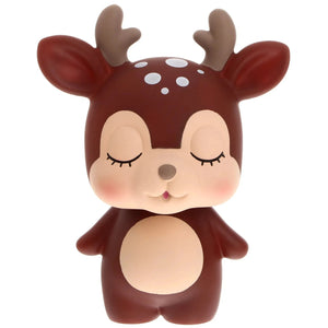 Cartoon Cute Deer Shape Piggy Bank Coin Storage Container Money Jar Coins Money Box Large Savings Box Valentine's Day Gifts acacuss