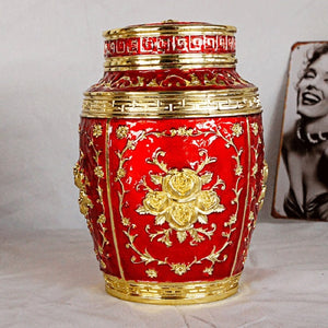 Carved Tea Pot Pet Commemorative Cremation Ashes Funeral Container Coffin Box Pet Urns acacuss