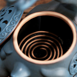 Ceramic Creative Plate Incense Burner Personality Aromatherapy Burner Zen Sandalwood Buddha Incense Deer Ornaments acacuss