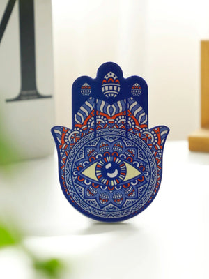 Ceramic Evil Eye Hamsa Hand Desk Ornament Desk Decor Home Decorations Desk Accessories Gothic Home Decor Table Decoration Items acacuss