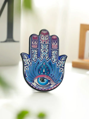 Ceramic Evil Eye Hamsa Hand Desk Ornament Desk Decor Home Decorations Desk Accessories Gothic Home Decor Table Decoration Items acacuss