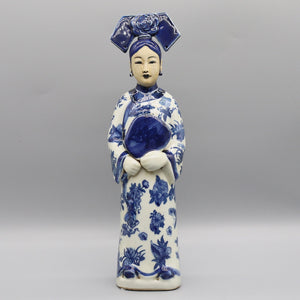Ceramic Figurines of Chinese Princesses and Empress in Qing Dynasty, Porcelain Statue, Ancient Chinese Lady, Home Decoration acacuss