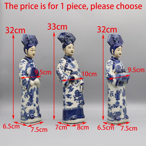 Ceramic Figurines of Chinese Princesses and Empress in Qing Dynasty, Porcelain Statue, Ancient Chinese Lady, Home Decoration acacuss