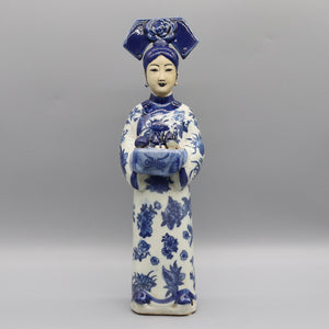 Ceramic Figurines of Chinese Princesses and Empress in Qing Dynasty, Porcelain Statue, Ancient Chinese Lady, Home Decoration acacuss